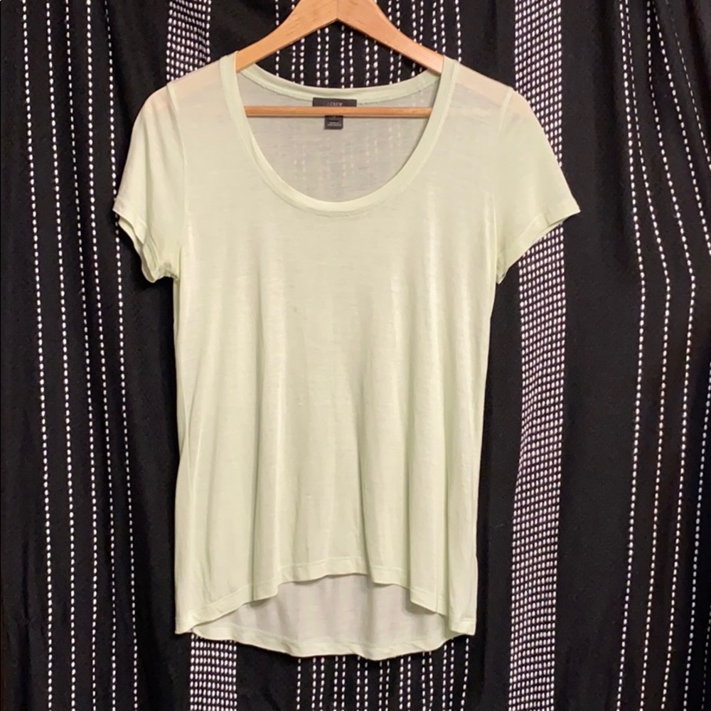 J. Crew Mint Green T-Shirt